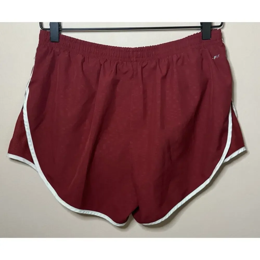 Nike Women’s OU Crimson Dri-FIT Shorts White Trim M Preowned